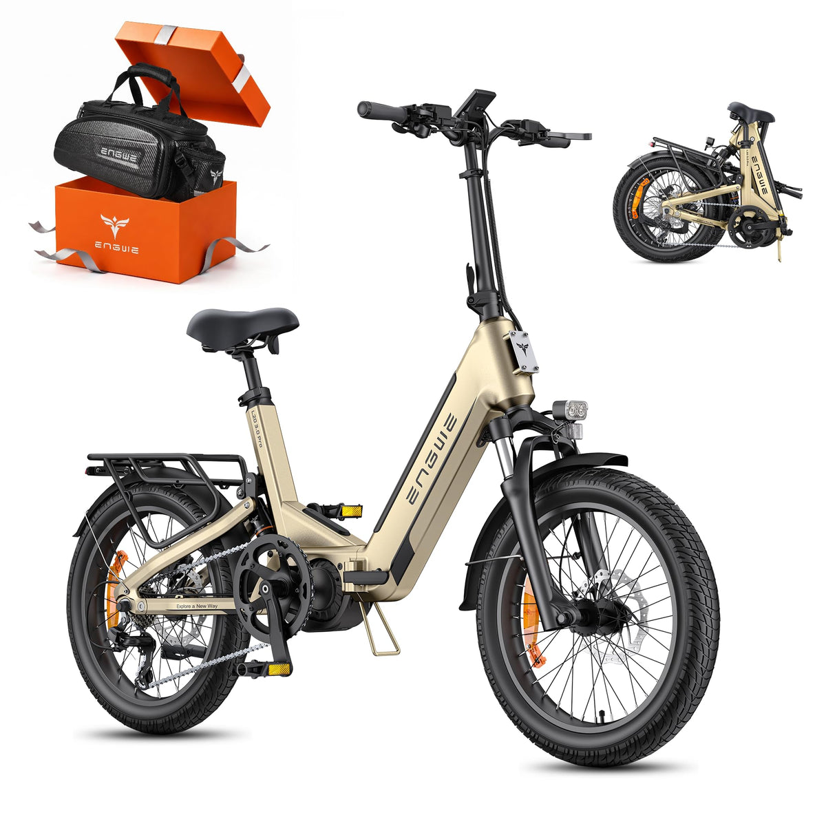 ENGWE E Bike mit APP&IoT, Ebike 48V 15Ah Akku bis 160km