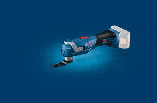 Bosch Professional 18V System Akku Multi-Cutter GOP 18V-34 (Vibration Control, inkl. mehrere Sägeblätter, 1x Schleifplatte, 5x Schleifblatt, 5x Zubehör, L-BOXX, ohne Akku/ Ladegerät)
