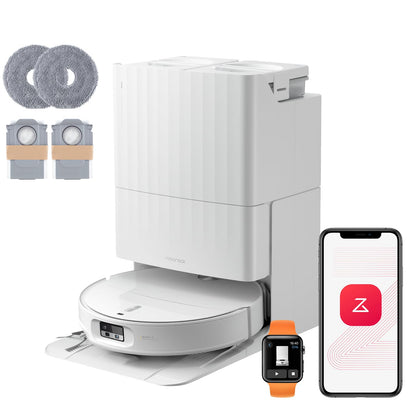 roborock Qrevo Edge 2 Set Robot Vacuum Cleaner with Mop Function and
