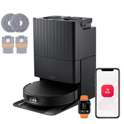 roborock Qrevo Edge 2 Robot Vacuum Cleaner with Mop Function, 25,000Pa