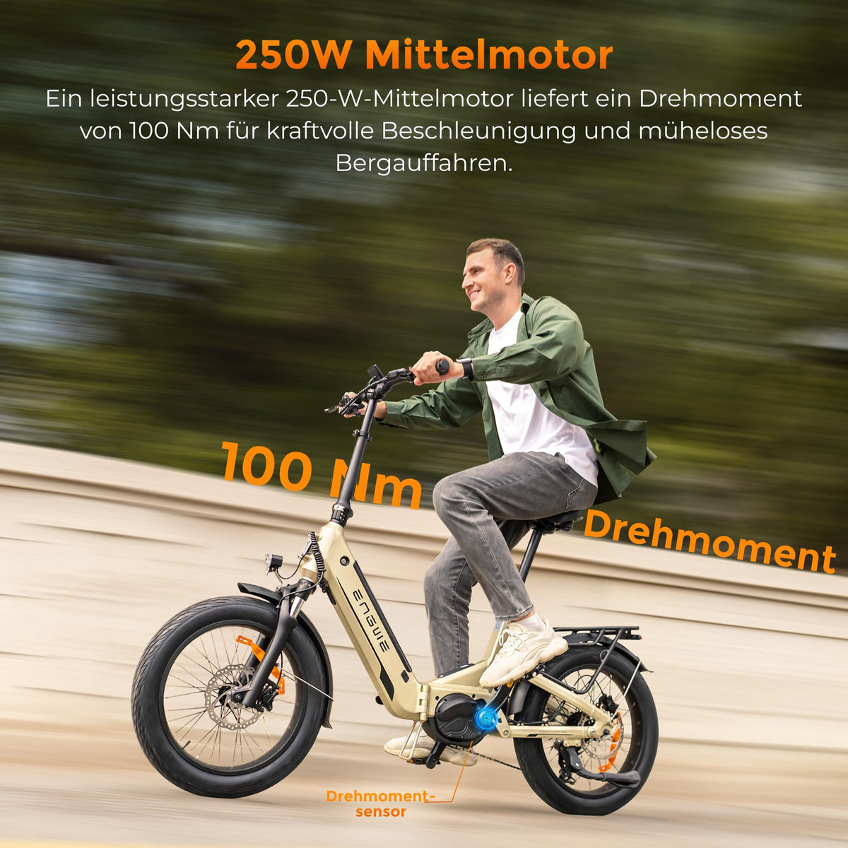 ENGWE E Bike mit APP&IoT, Ebike 48V 15Ah Akku bis 160km