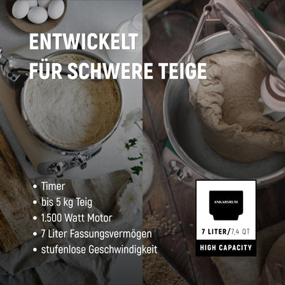 Ankarsrum Assistent Original 6230 Küchenmaschine, Black